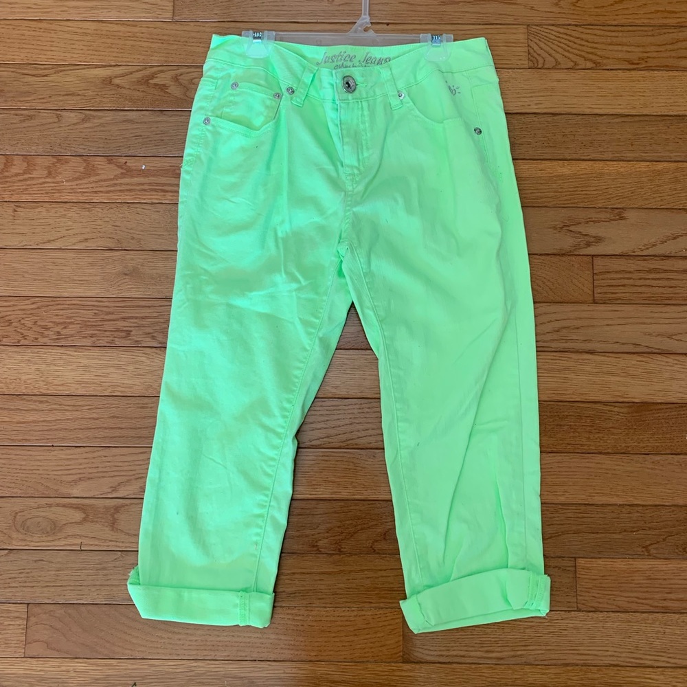 4 for $25🌸Justice Capri jeans